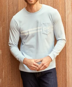 Nostalgic Stripe L/S Pocket Tee