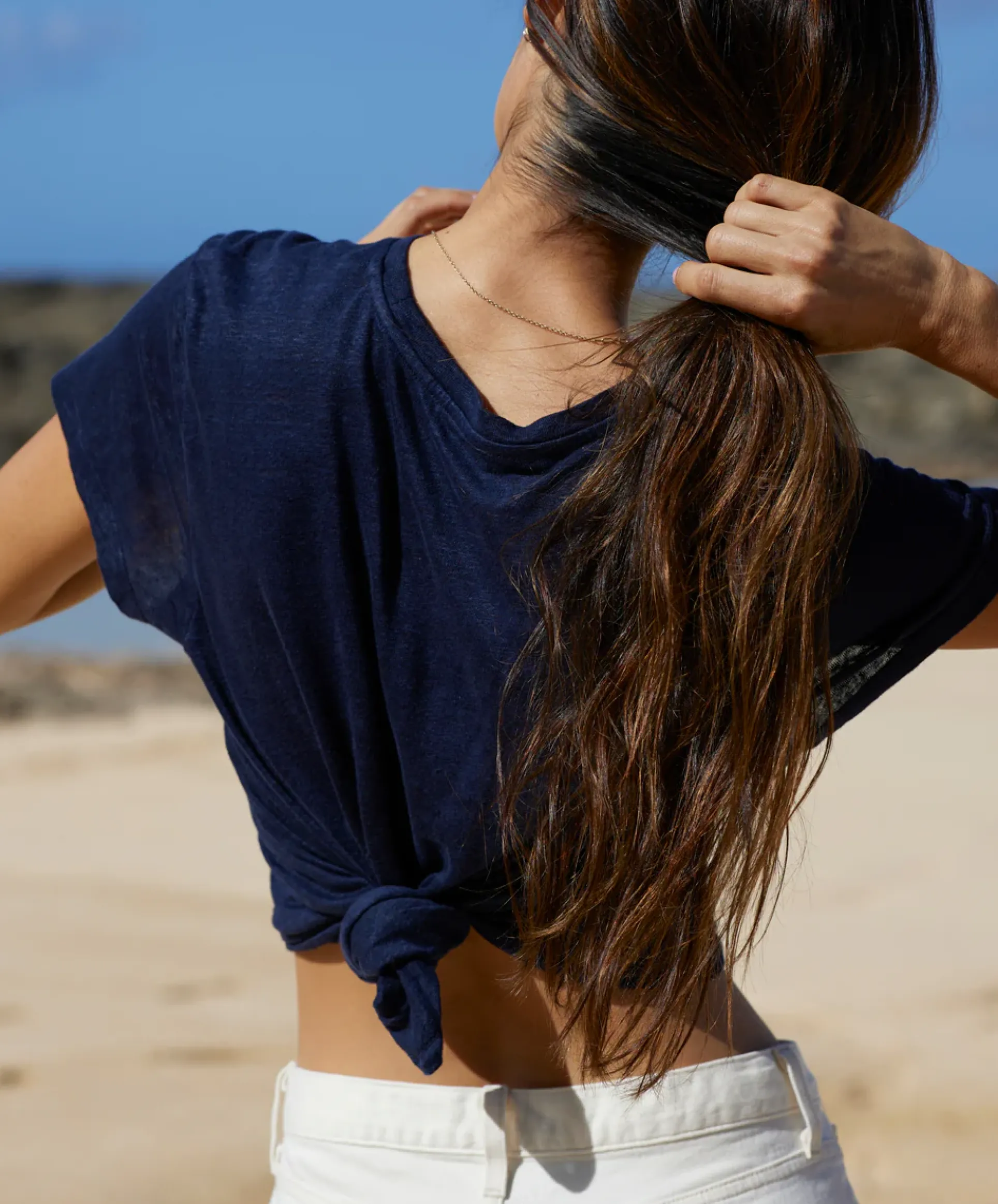 Offshore Linen Tee