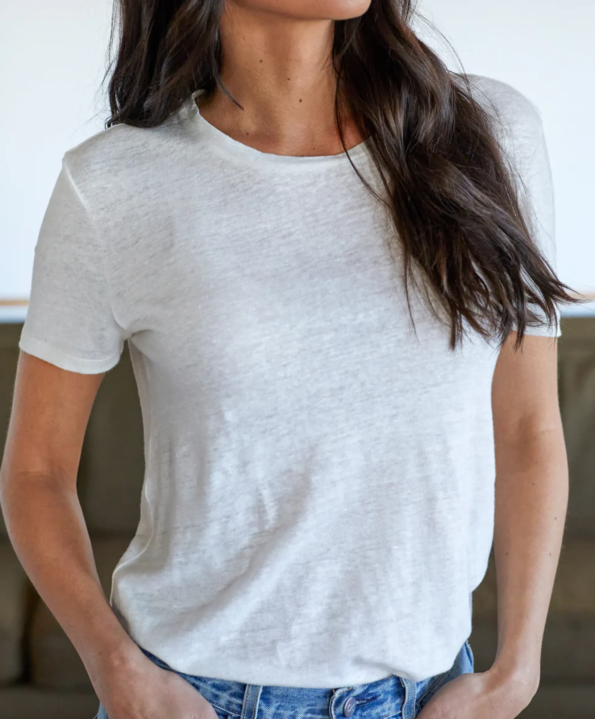 Offshore Linen Tee