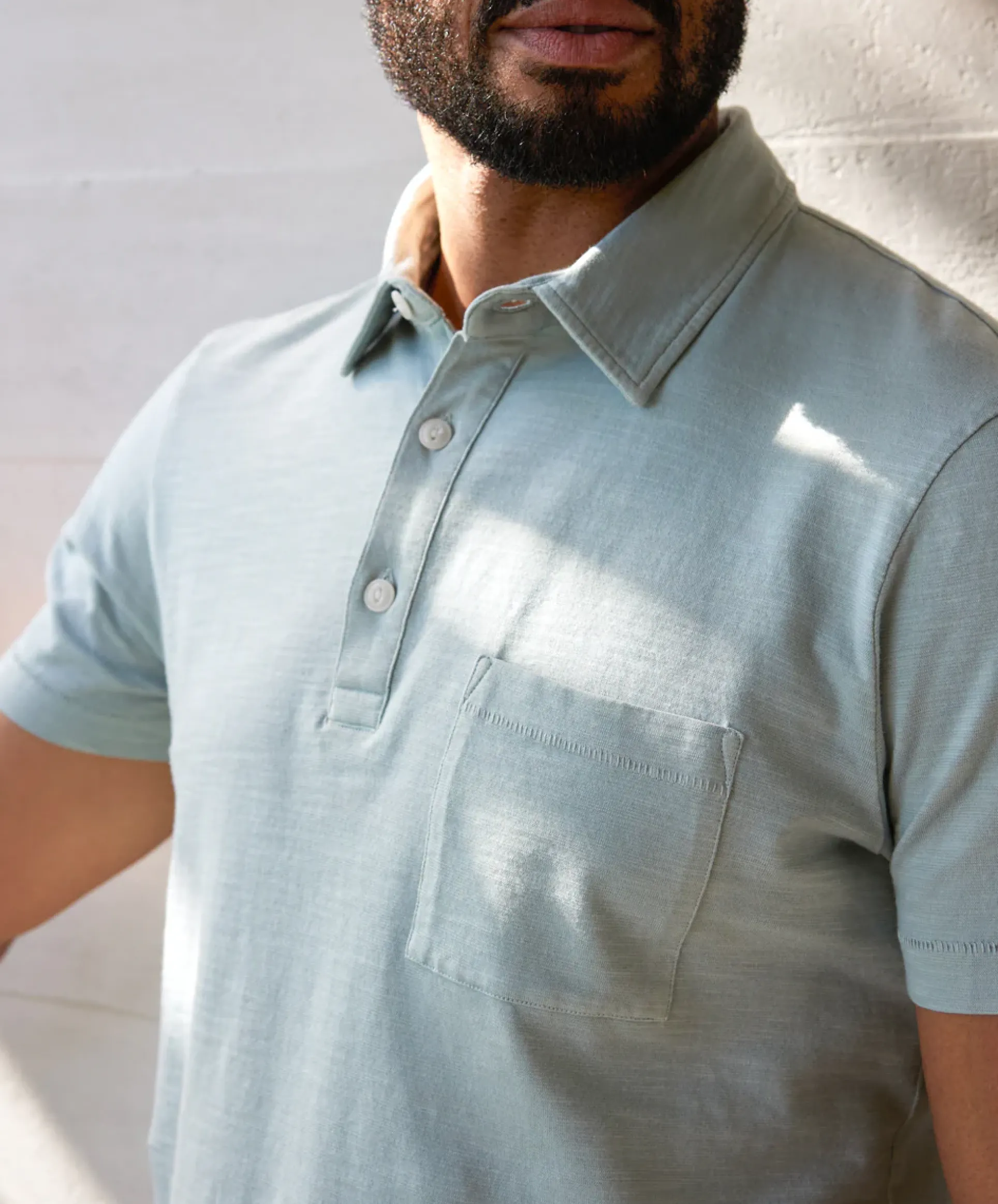 Saltwater Slub Polo