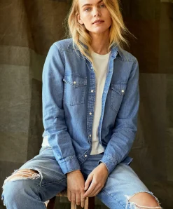 Wyatt Western Denim Shirt